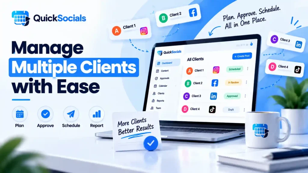 Social Media Management for Multiple Clients